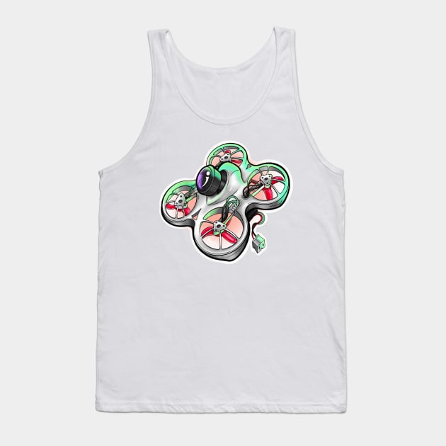 Tiny hawk Tank Top by Mrwigglesfpv